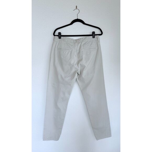 Current/Elliott Refurbished Women's Slim Fit Chino Pants in Khaki Tan Size 28 - Picture 4 of 8